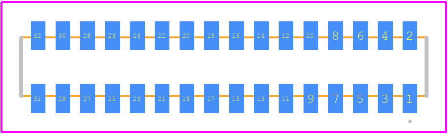 CLP-116-02-L-D-P - SAMTEC PCB footprint - Other - Other - CLP-116-02-L-D-P-2