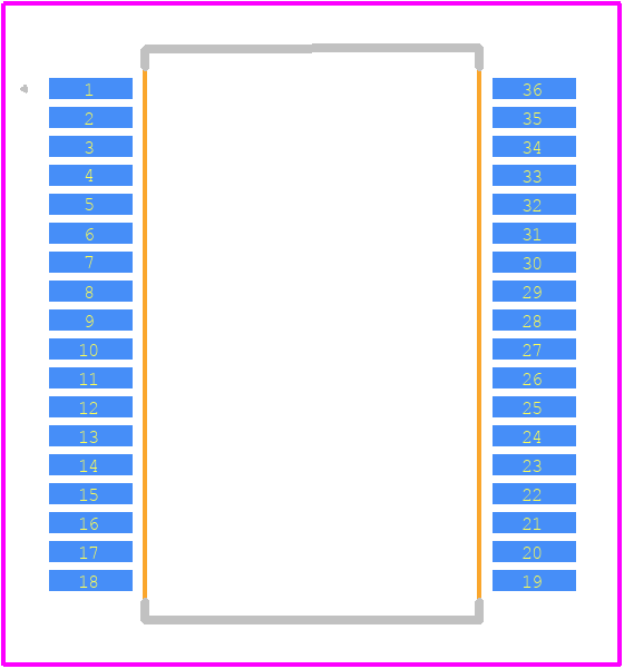 R12C2T25/R-CT - RECOM Power PCB footprint - Other - Other - 36-SSOP
