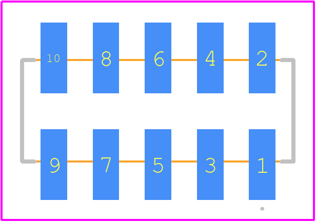 SSW-105-22-L-D-VS - SAMTEC PCB footprint - Other - Other - SSW-105-22-L-D-VS-6