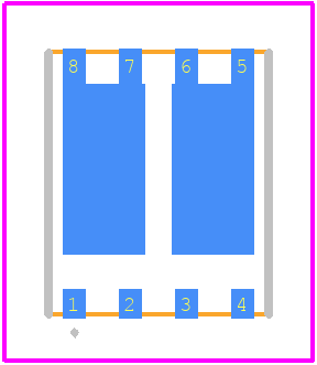 MCACD260N10L-TP - MCC PCB footprint - Other - Other - DFN5060-8D