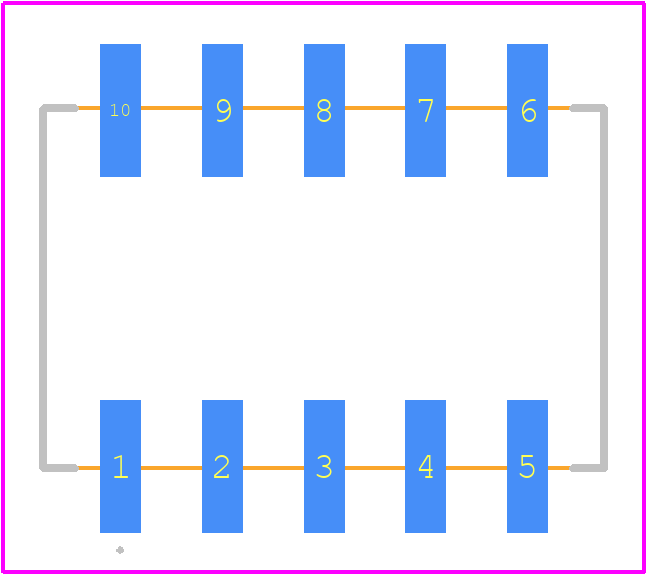 HFD31/5-SR(257) - Hongfa PCB footprint - Other - Other - 14mm x 9mm x 6.5mm