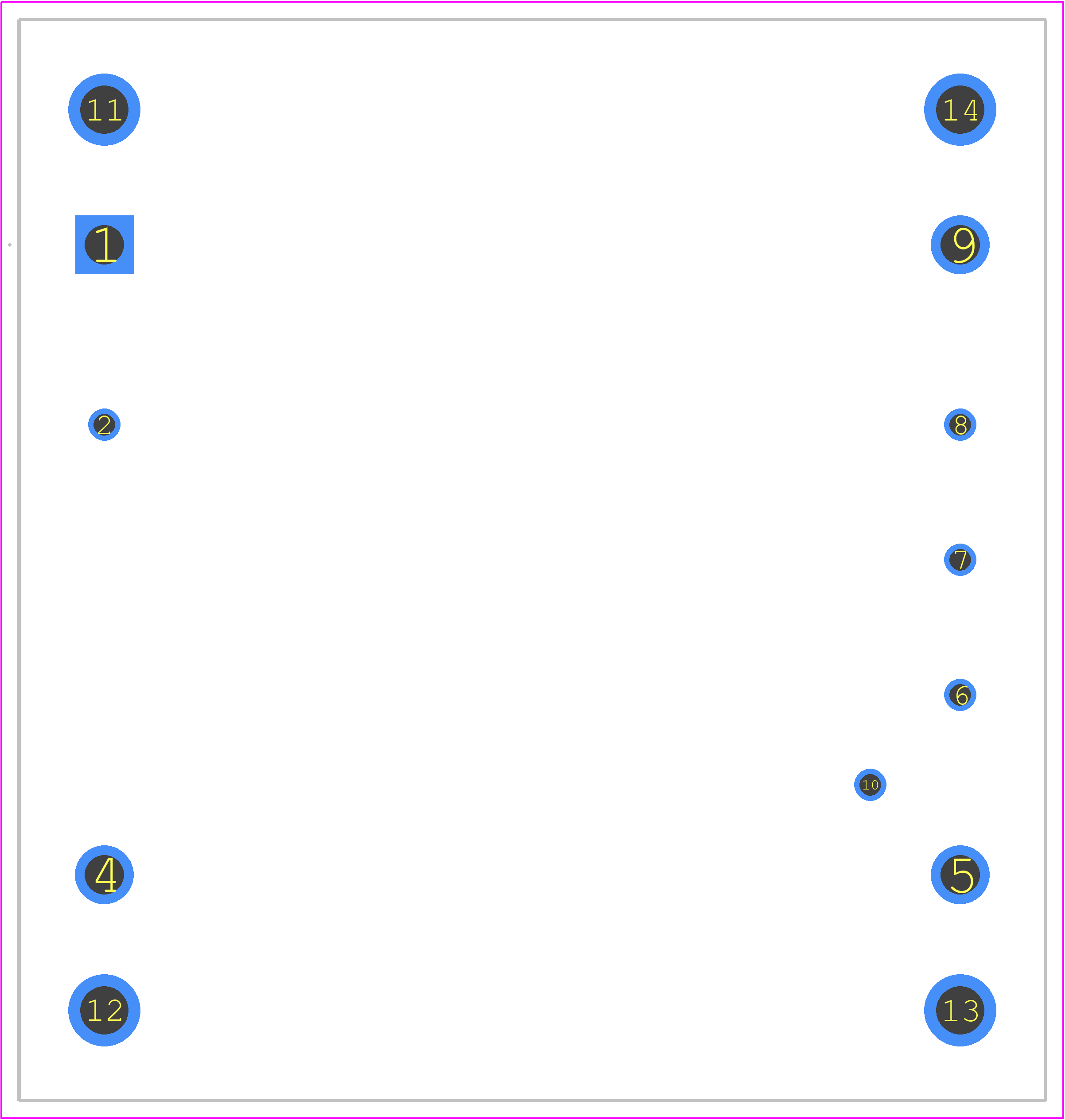 CHB500W-24S24N-PC - Cincon PCB footprint - Other - Other - CHB500W-24S24N-PC-4