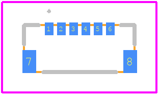 DF53-6S-0.6H - Hirose PCB footprint - Other - Other - DF53-6S-0.6H-1