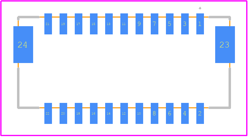 2-2456589-2 - TE Connectivity PCB footprint - Other - Other - 2-2456589-2-2