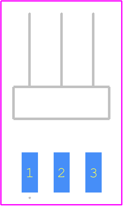 TSM-103-01-F-SH-FR - SAMTEC PCB footprint - Other - Other - TSM-103-01-F-SH-FR-2