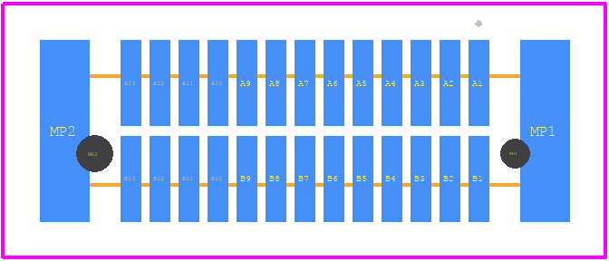 294003-E - TE Connectivity PCB footprint - Other - Other - 294003-E-2