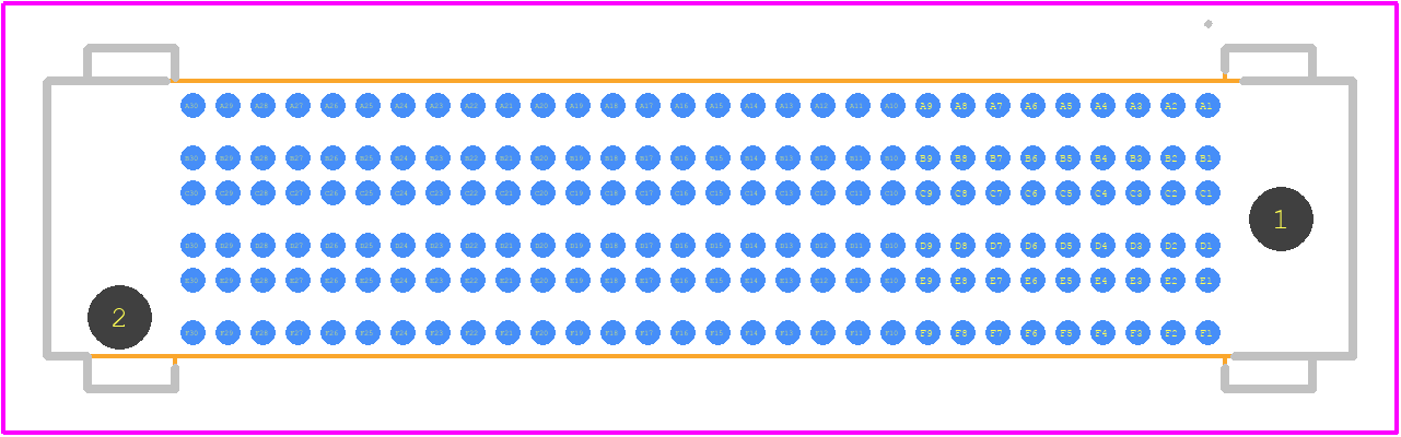 SEAM8-30-S02.0-STL-06-1 - SAMTEC PCB footprint - Other - Other - SEAM8-30-S02.0-STL-06-1-4