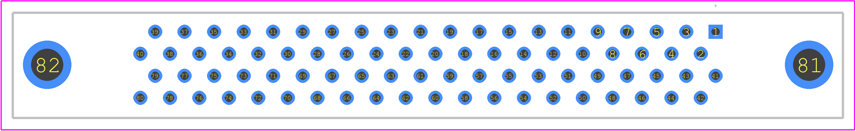 10280-6212PL - 3M PCB footprint - Other - Other - 10280-6212PL-3