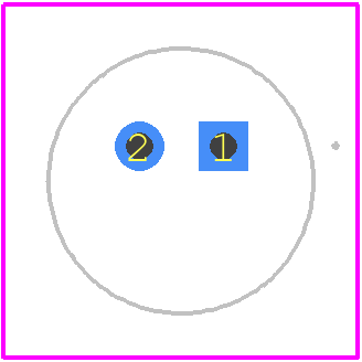 POM-2740P-C33-R - PUI Audio PCB footprint - Other - Other - POM-2740P-C33-R-2