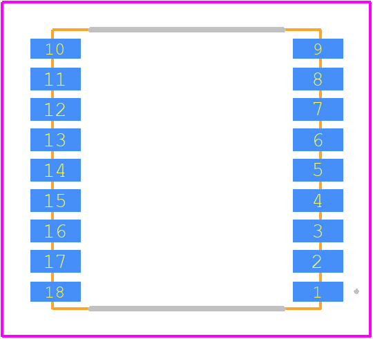 MAX-F10S-00B - u-blox PCB footprint - Other - Other - 10.1x9.7x2.7mm