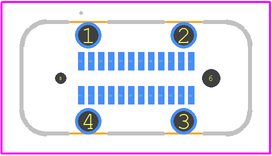 USB4725-03-C - GCT (GLOBAL CONNECTOR TECHNOLOGY) PCB footprint - Other - Other - USB4725-03-C-2