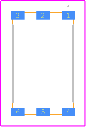 ACS1006U - ABRACON PCB footprint - Other - Other - 10mm x 6mm x 1.2 mm