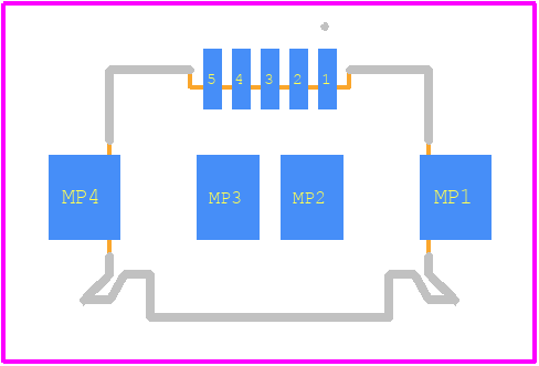 USB3100-30-A - GCT (GLOBAL CONNECTOR TECHNOLOGY) PCB footprint - Other - Other - USB3100-30-A-1