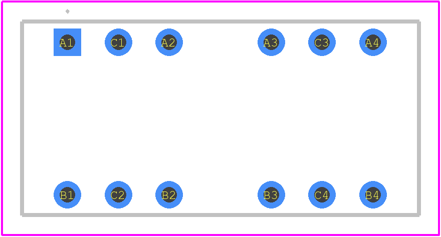 76SC04ST - Grayhill PCB footprint - Other - Other - 76SC04ST-7