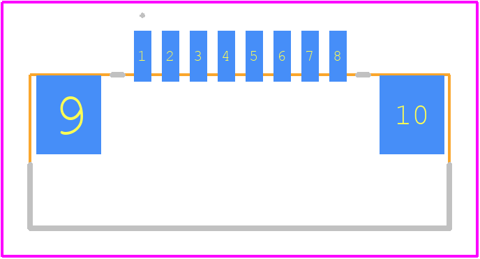 F1003WR-S-08PT - HR(Joint Tech Elec) PCB footprint - Other - Other - F1003WR-S-08PT-1