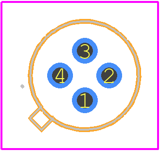 IF1331 - Qorvo PCB footprint - Other - Other - TO-72