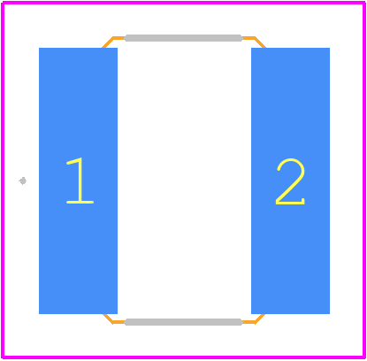 IFSC3232DBER101M02 - Vishay PCB footprint - Other - Other - 8.0mm x 8.0mm x 4.2mm