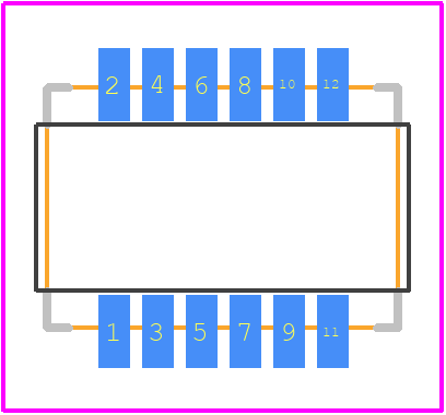 009159012801906 - Kyocera AVX PCB footprint - Other - Other - 009159012801906