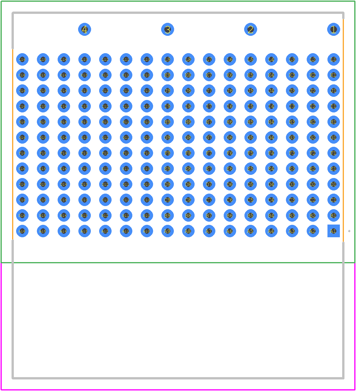 1410137-1 - TE Connectivity PCB footprint - Other - Other - 1410137-1-7