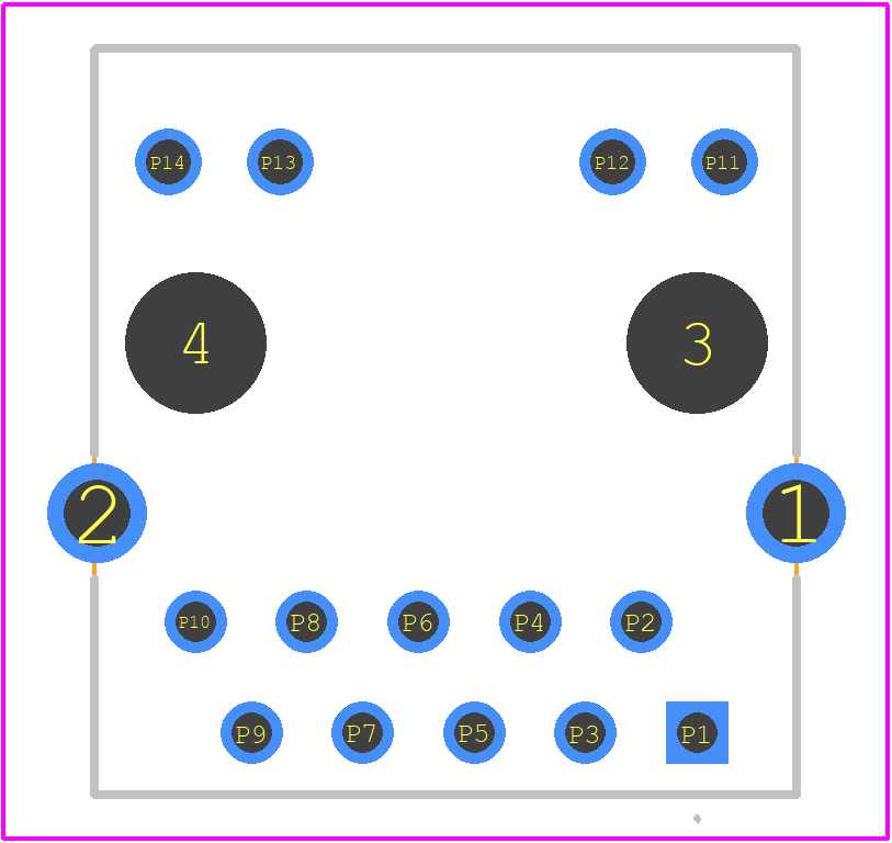 1664043 - Phoenix Contact PCB footprint - Other - Other - 1664043-1