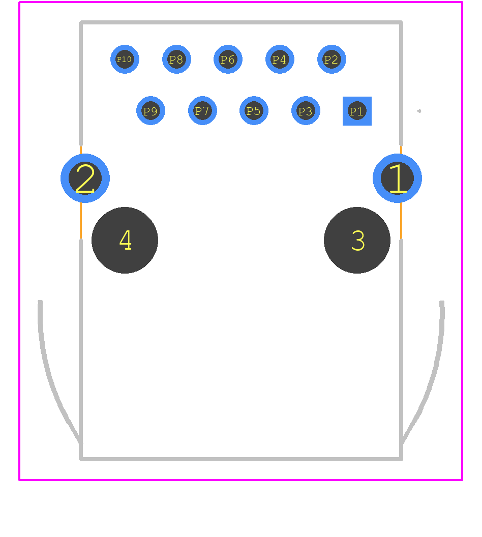 1664032 - Phoenix Contact PCB footprint - Other - Other - 1664032-2