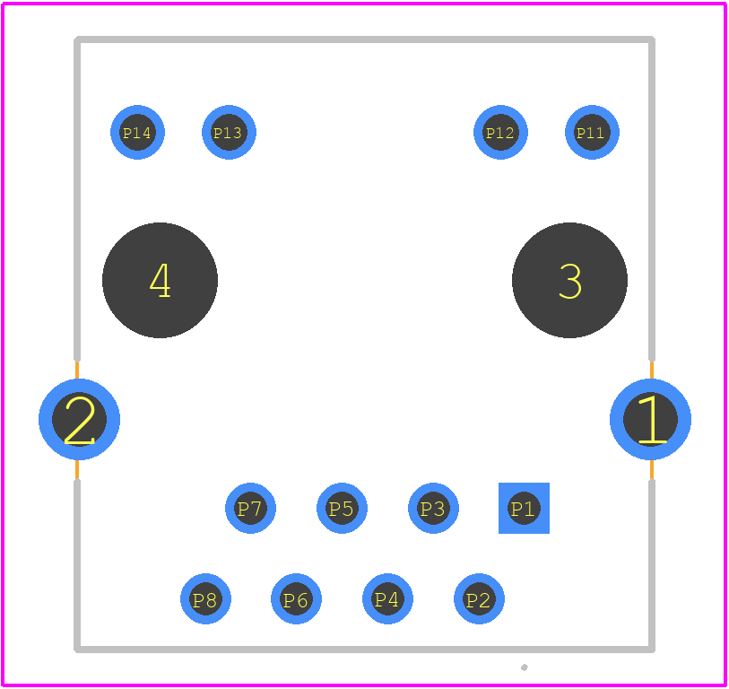 1663977 - Phoenix Contact PCB footprint - Other - Other - 1663977-3