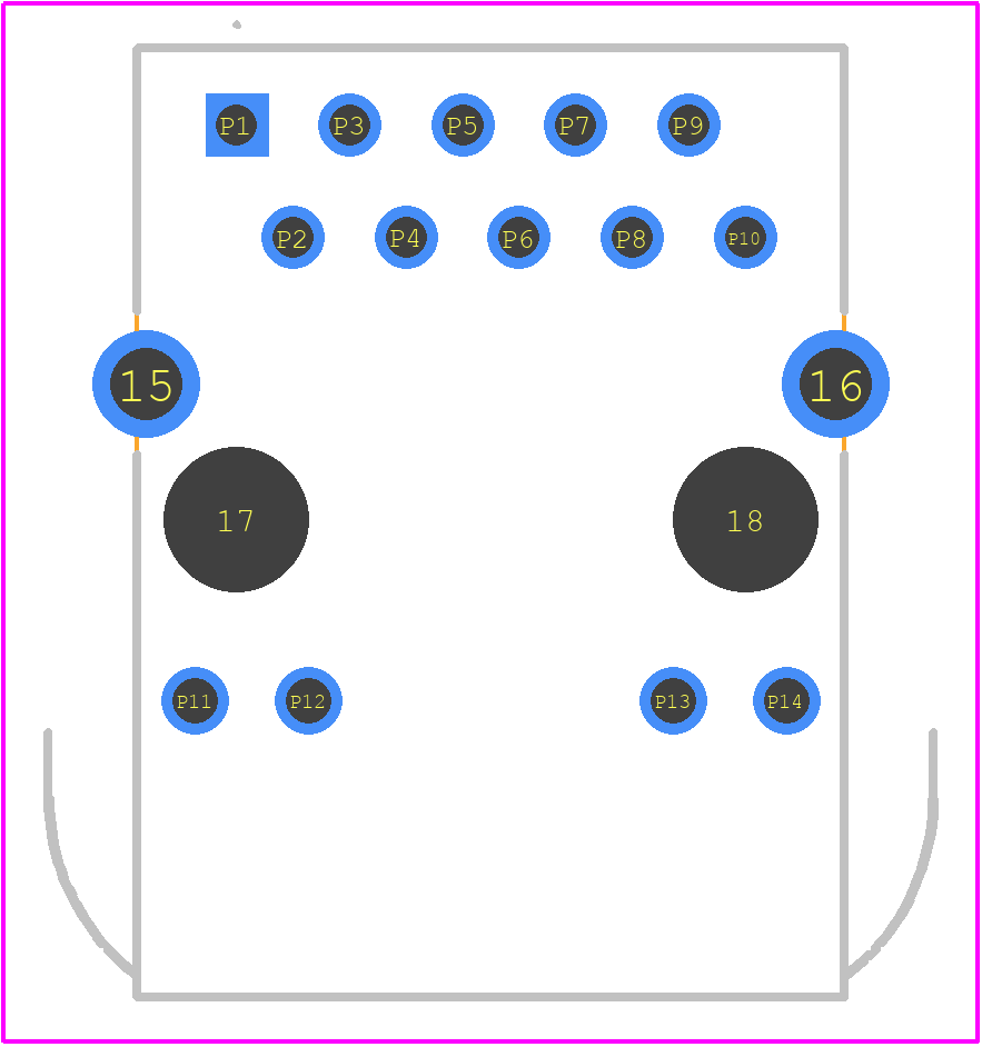 1664094 - Phoenix Contact PCB footprint - Other - Other - 1664094-2