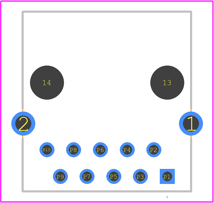 1664049 - Phoenix Contact PCB footprint - Other - Other - 1664049-1