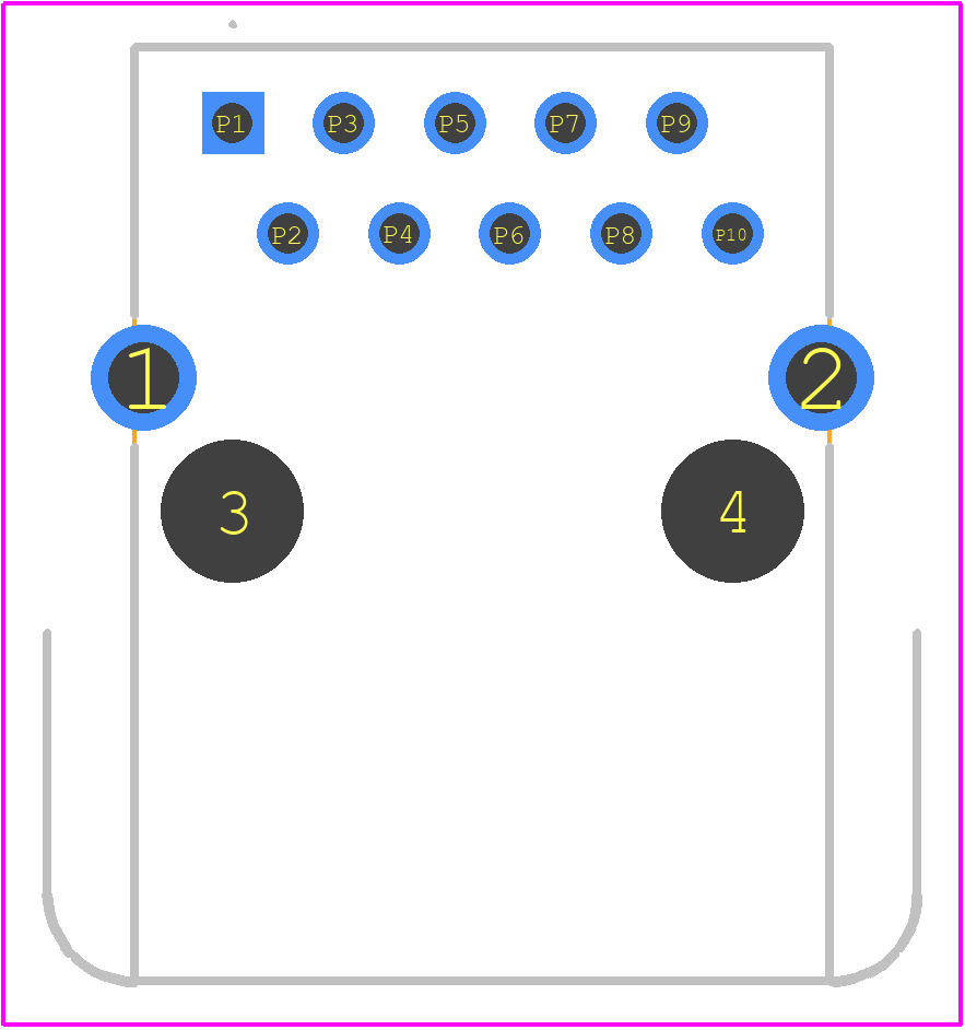 1664098 - Phoenix Contact PCB footprint - Other - Other - 1664098-1