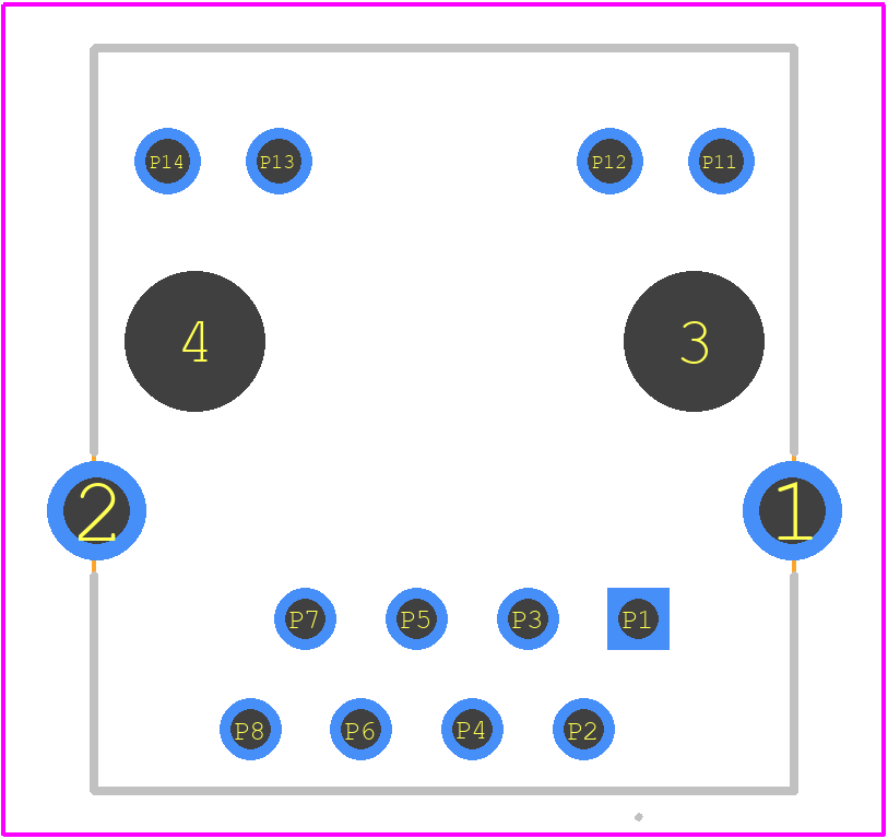 1663974 - Phoenix Contact PCB footprint - Other - Other - 1663974-2