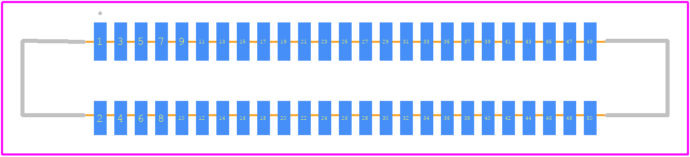 0526102534 - Molex PCB footprint - Other - Other - 0526102534-2