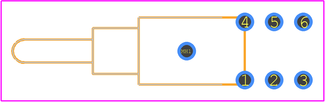 200AWMDP1T2A1M7RE - E-Switch PCB footprint - Other - Other - 200AWMDP1T2A1M7RE-1