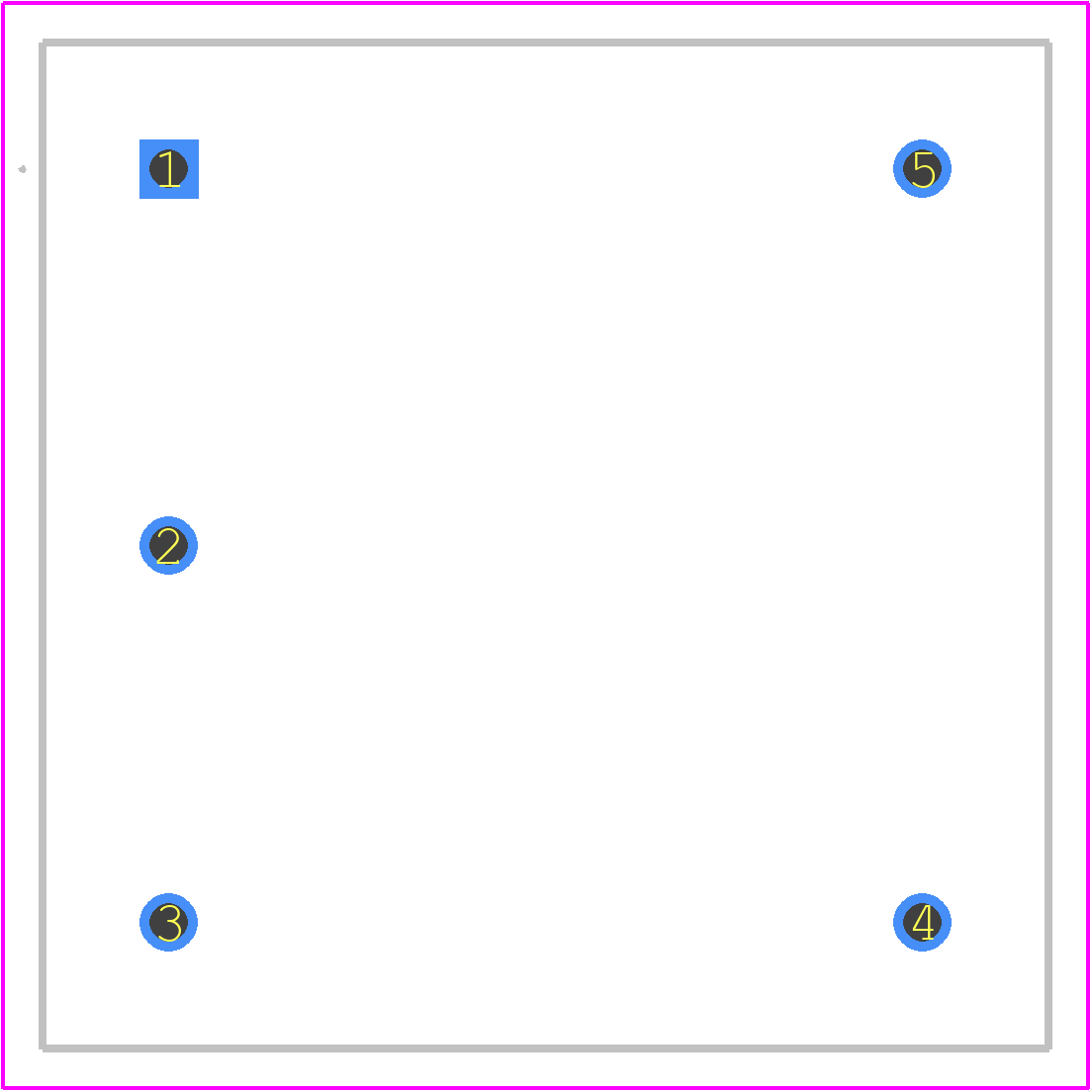 O-CI5-FS28GW-L-P-E-R 10.000MHZ - ABRACON PCB footprint - Other - Other - 25.4 x 25.4 x 12.7 mm