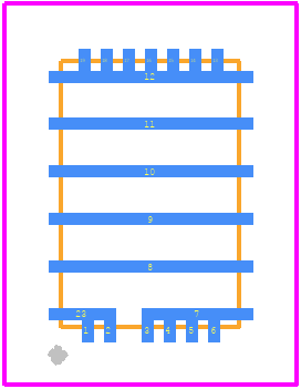 INN150FQ032A - Innoscience PCB footprint - Other - Other - INN150FQ032A