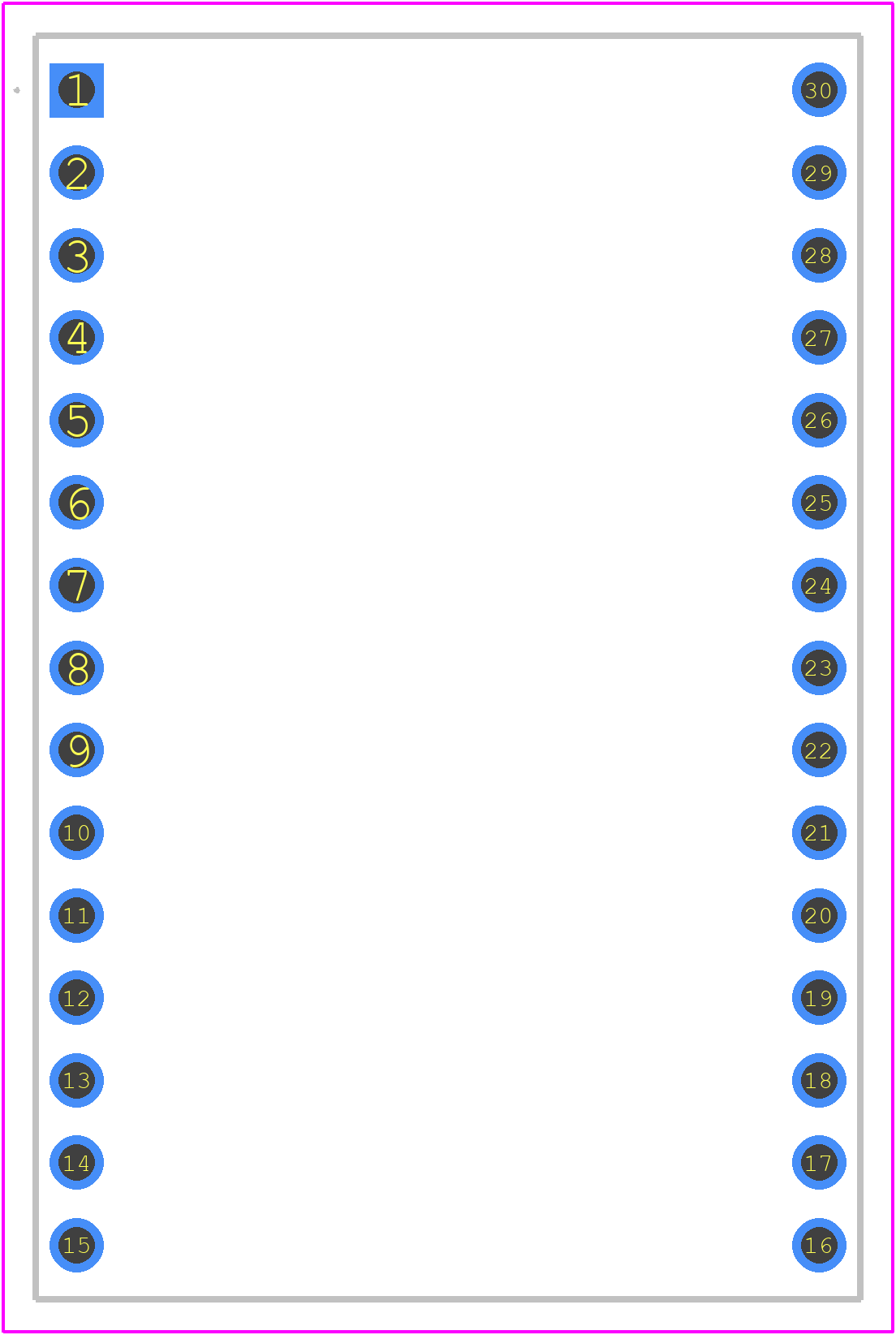 ESP32-C3-DevKitM-1-N4X - Espressif Systems PCB footprint - Other - Other - ESP32-C3-DevKitM-1-N4X-1