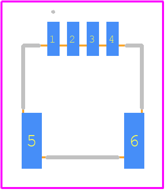 KW30-4S-1H(800) - Hirose PCB footprint - Other - Other - KW30-4S-1H(800)-2