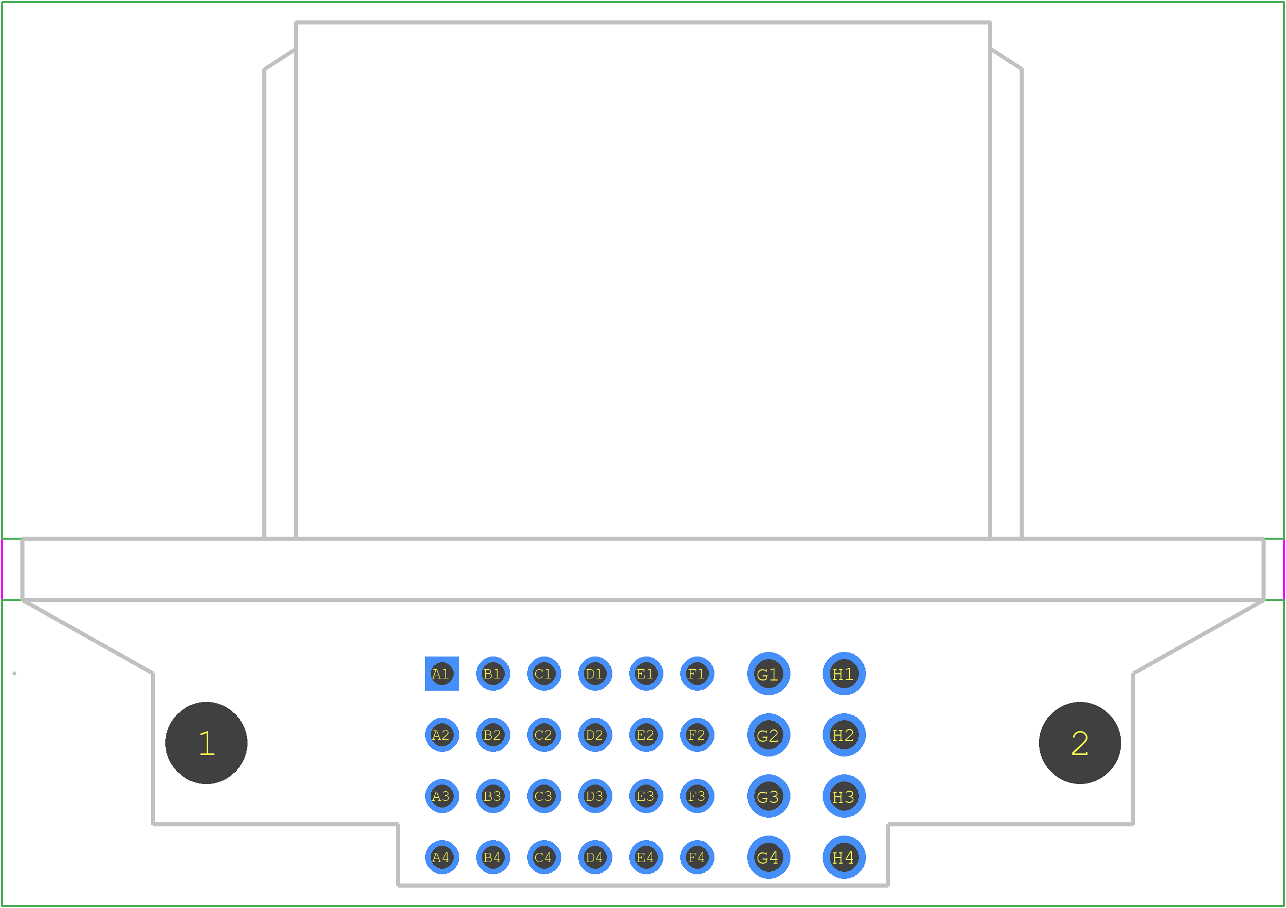 2334366-3 - TE Connectivity PCB footprint - Other - Other - 2334366-3-3