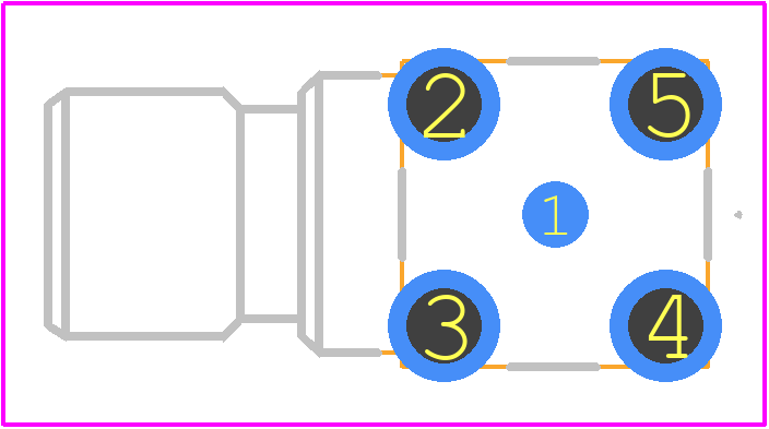 2484786-1 - TE Connectivity PCB footprint - Other - Other - 2484786-1-1