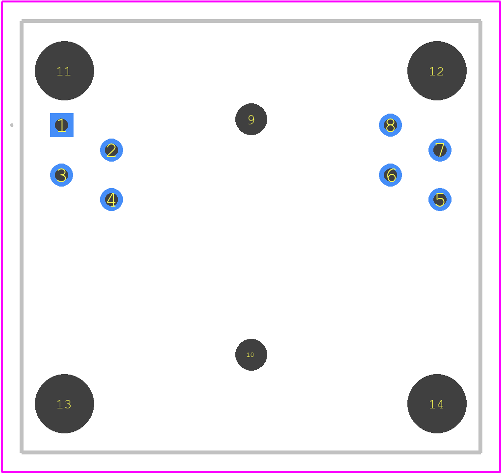 SK0014 - Chip Quik PCB footprint - Other - Other - SK0014-1