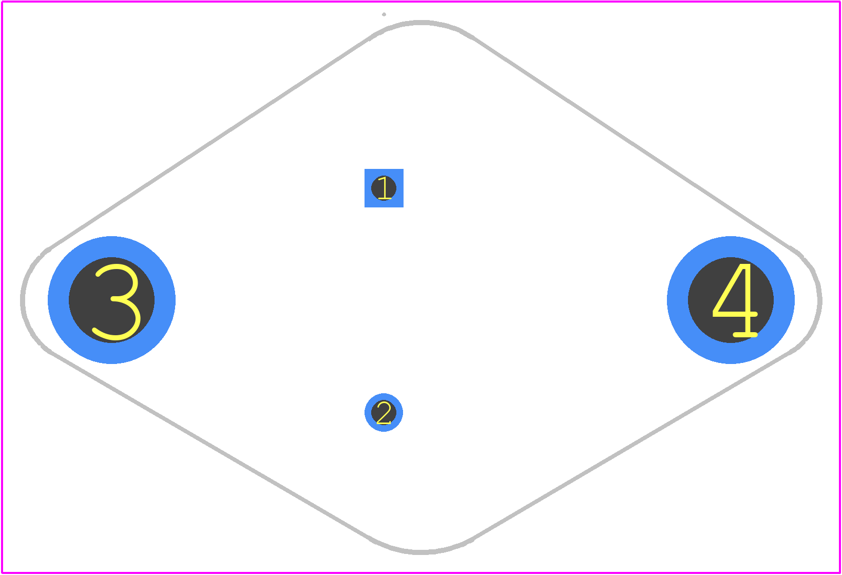 BUY69A - TT Electronics PCB footprint - Other - Other - TO3