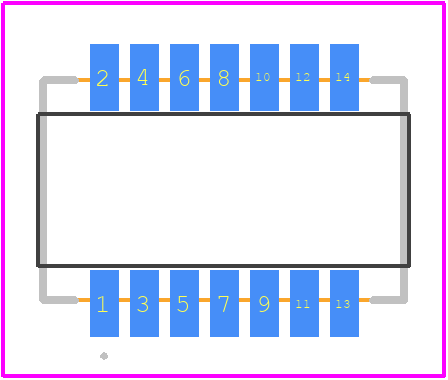 009159014801906 - Kyocera AVX PCB footprint - Other - Other - 009159014801906-2