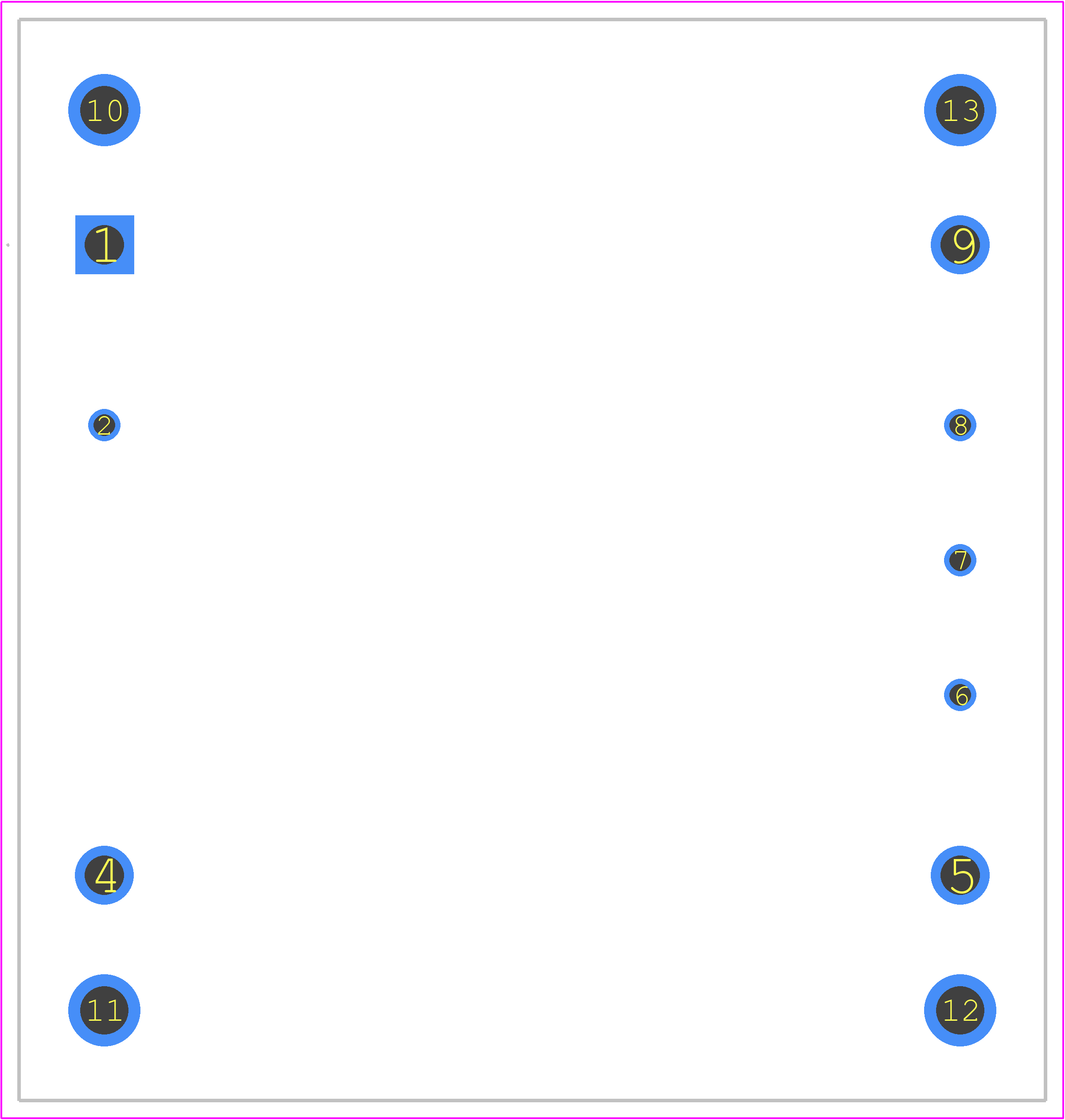CHB500W-24S24 - Cincon PCB footprint - Other - Other - CHB500W-24S24-1