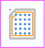 FPF2188UCX - onsemi PCB footprint - BGA - BGA - FPF2188UCX