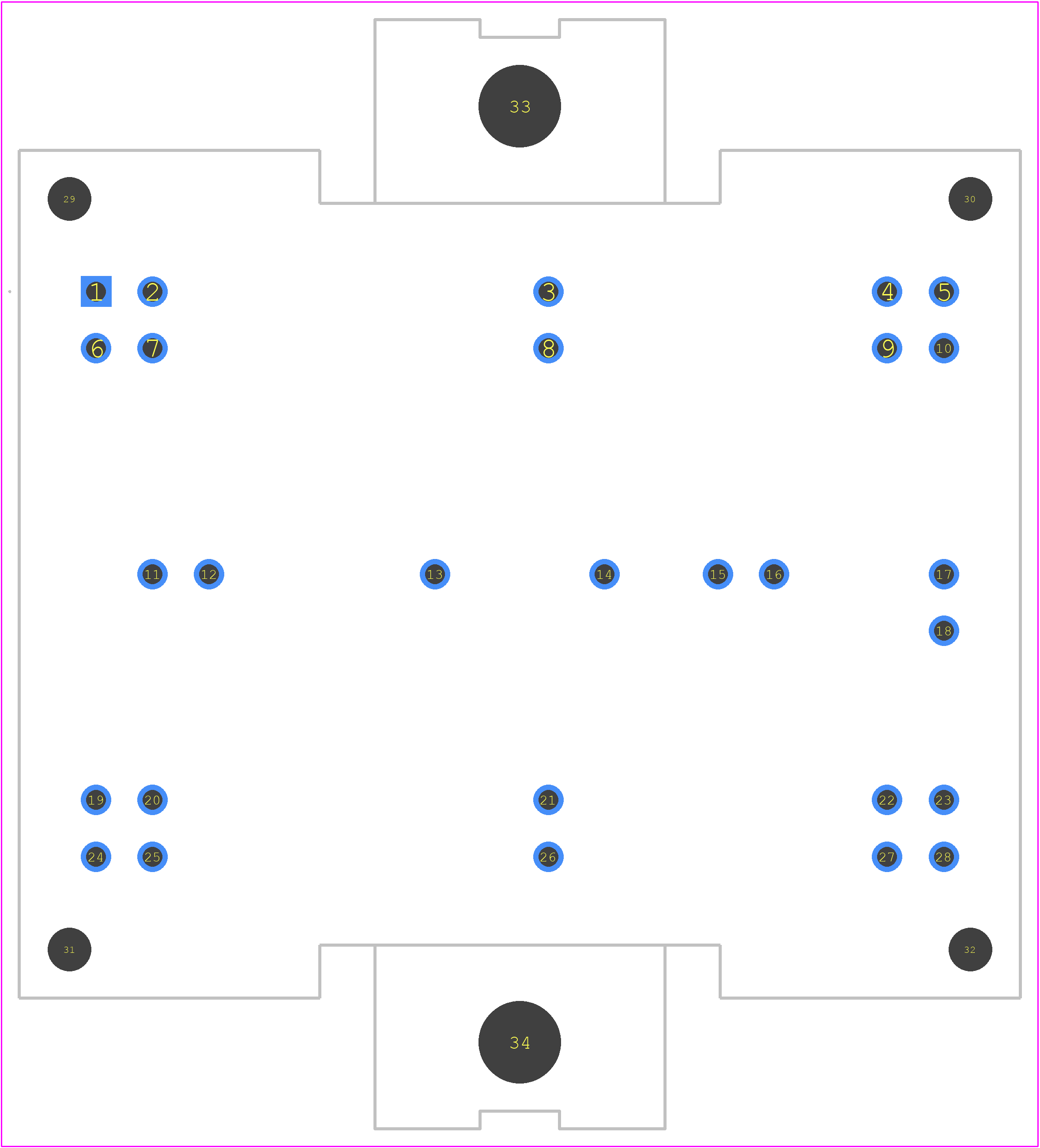 CAB7R5A23GM4 - Wolfspeed PCB footprint - Other - Other - CAB7R5A23GM4-2