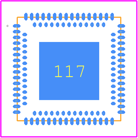 IW611HN - NXP PCB footprint - Other - Other - SOT2086-1