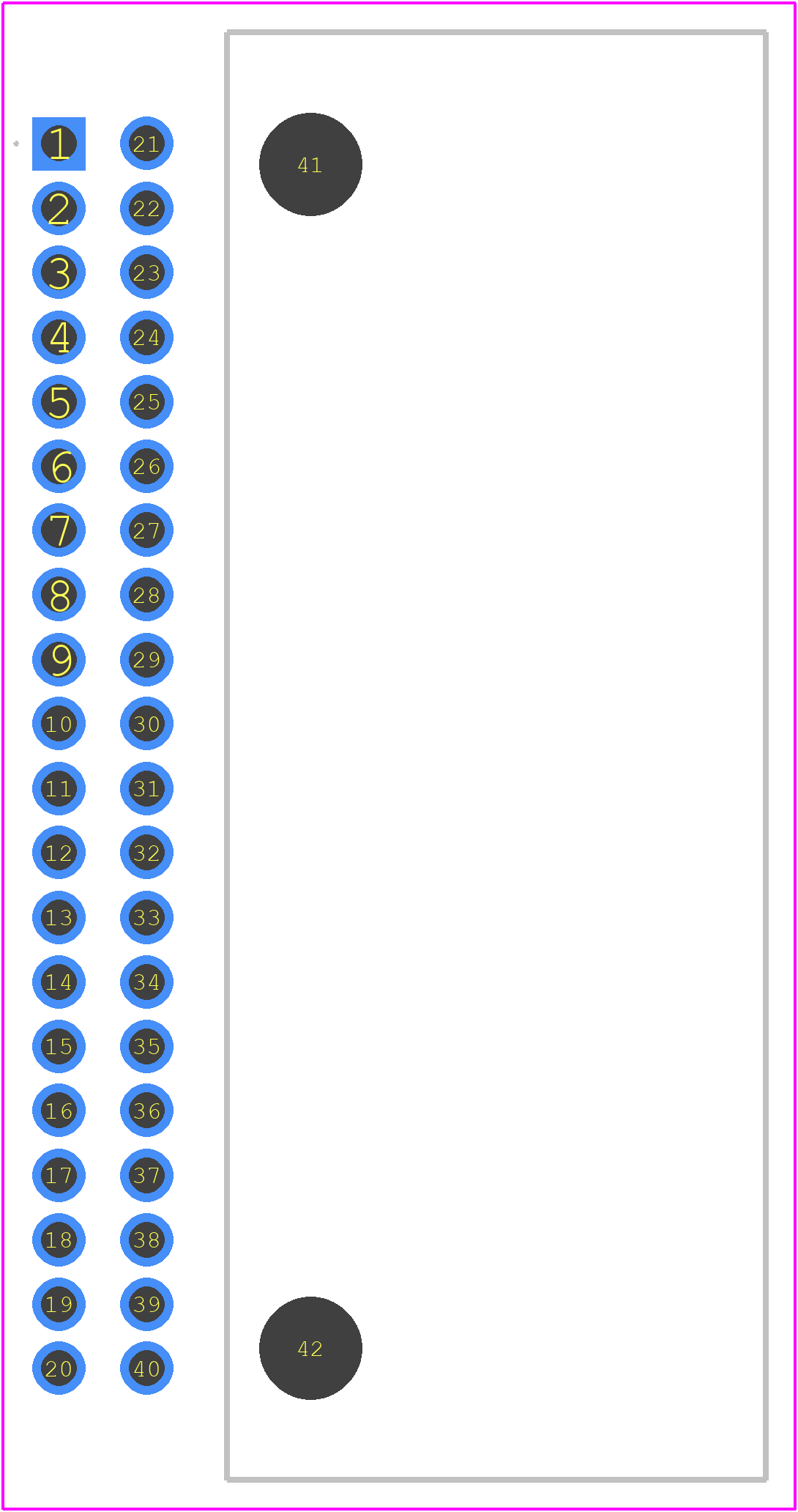 1318384-5 - TE Connectivity PCB footprint - Other - Other - 1318384-5-5