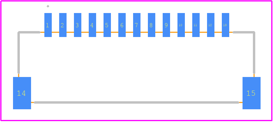 1-2360538-3 - TE Connectivity PCB footprint - Other - Other - 1-2360538-3-1