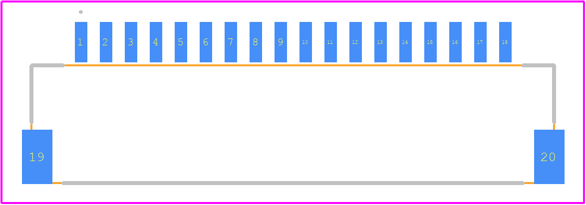 1-2360538-8 - TE Connectivity PCB footprint - Other - Other - 1-2360538-8-2
