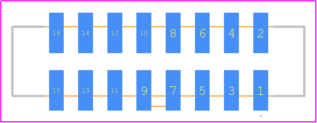 SFH11-NBPC-D08-SM-BK - Sullins PCB footprint - Other - Other - SFH11-NBPC-D08-SM-BK-2