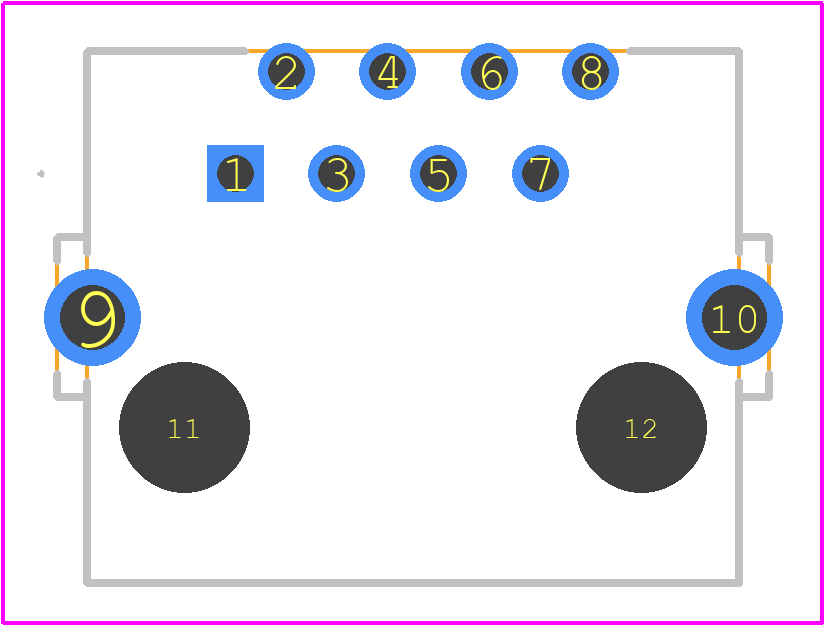 CRJ027-1-TH - Same Sky PCB footprint - Other - Other - CRJ027-1-TH-1